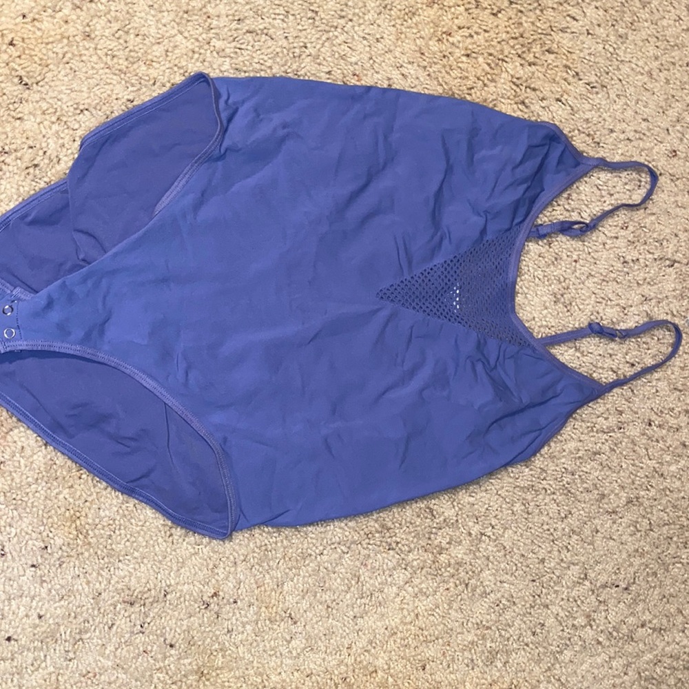 BLUE VICTORIA’s SECRET THIN BODYSUIT